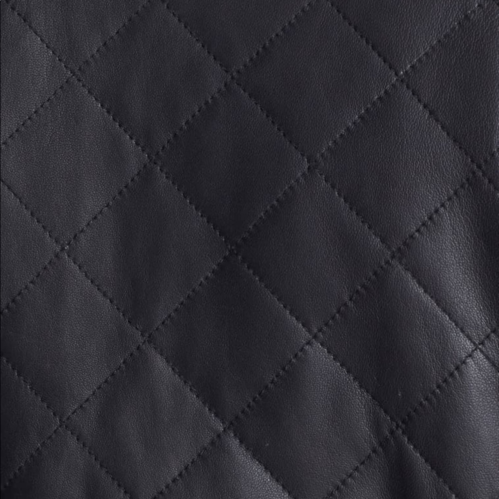 Truth & Pride Quilted Leather Bomber, like new, Md - Picture 4 of 15